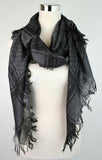 Gucci Shawl Scarf Diamante & GG Print