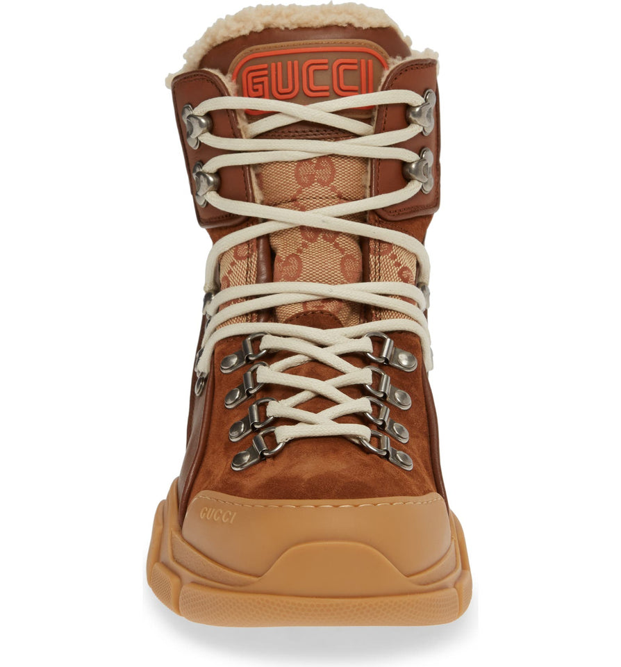 Gucci Flashtrek Genuine Shearling Boot