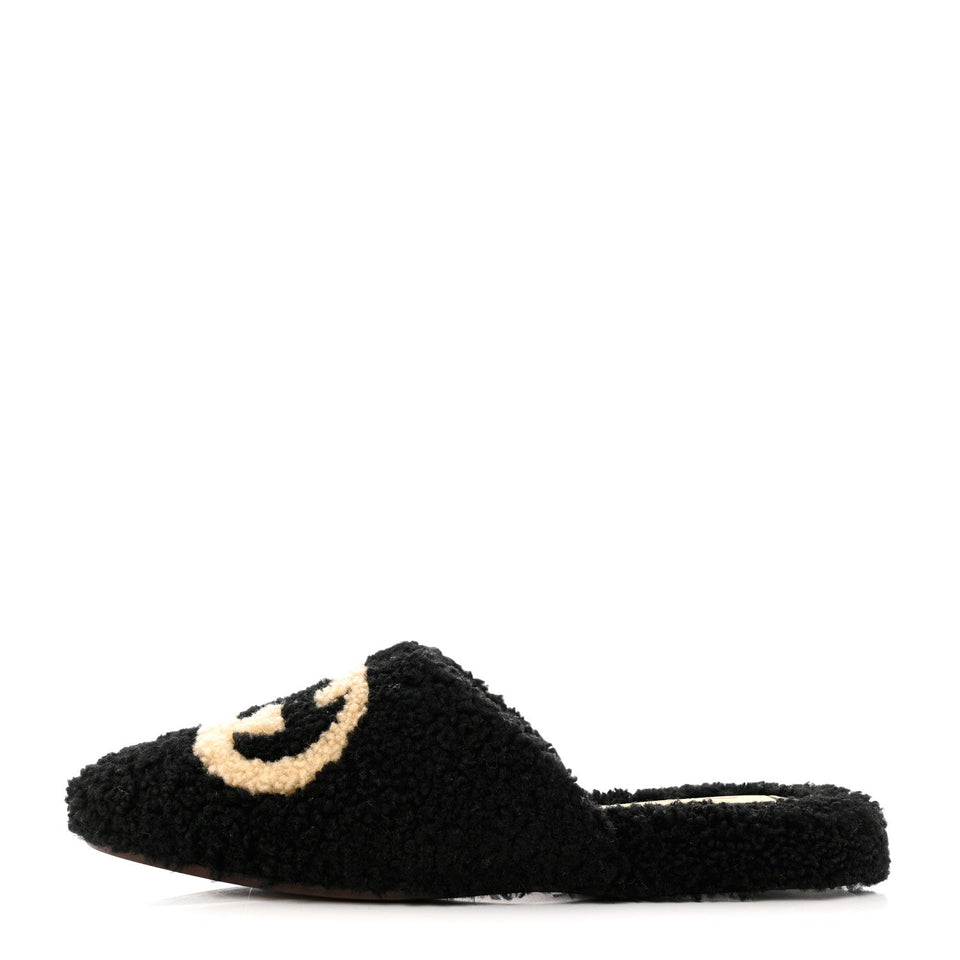 Gucci GG SHEARLING EILEEN SLIPPERS