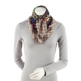 Gucci Silk Dogs and Vase 90cm Scarf