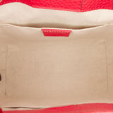 Gucci Small Bicolor Calfskin Bamboo Shopper Satchel