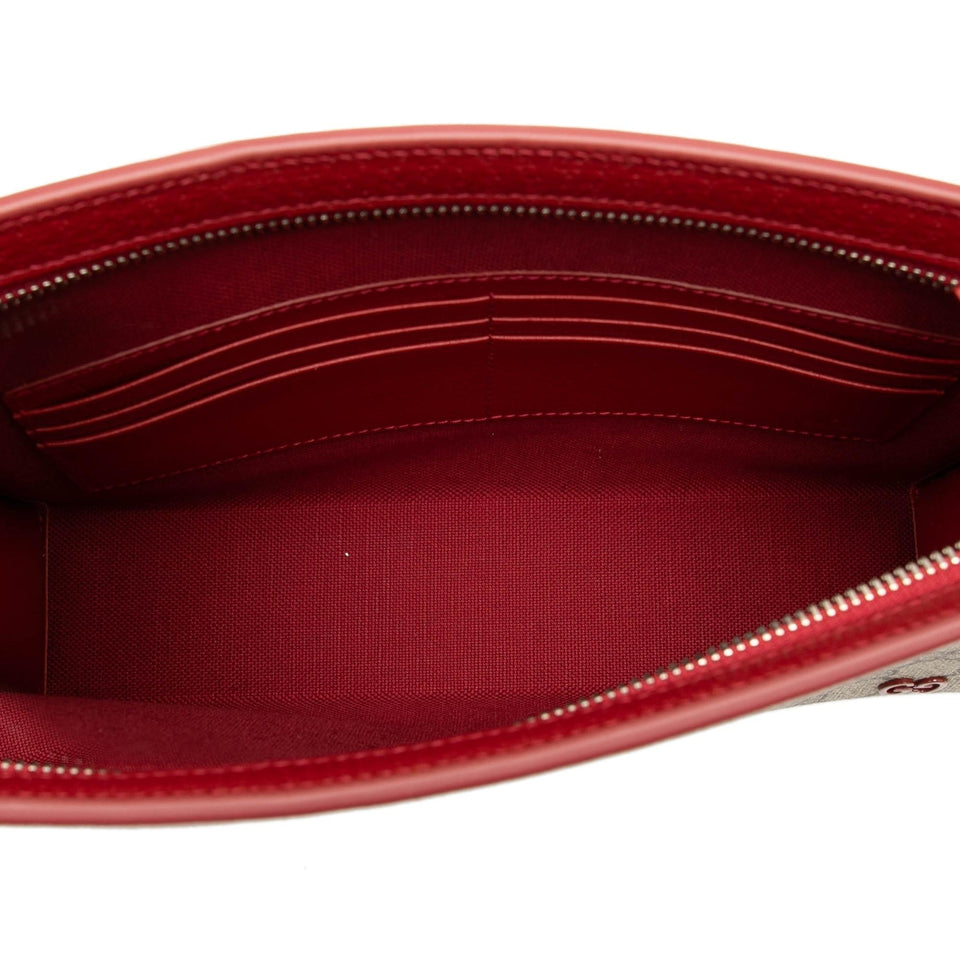Gucci Small Bicolor GG Supreme Pouch