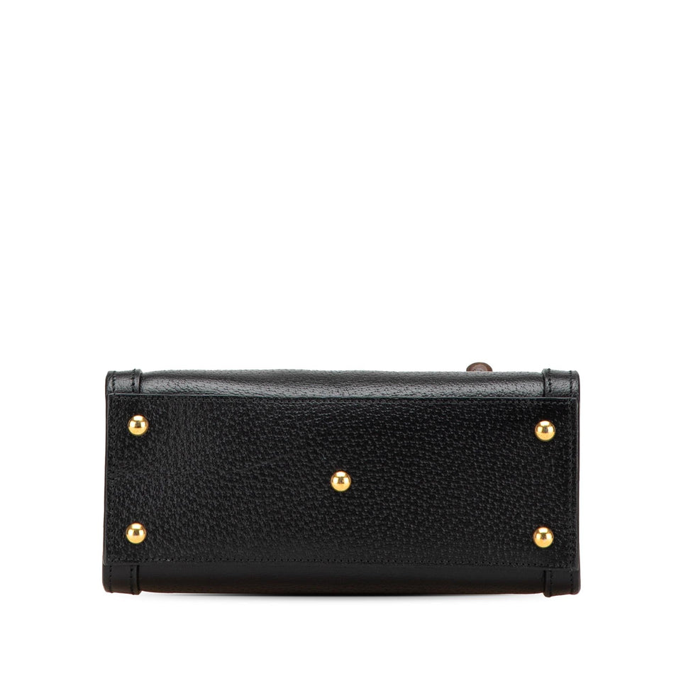 Gucci Small Calfskin Bamboo Diana Satchel