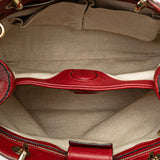 Gucci Small Calfskin Bamboo Shopper Satchel
