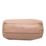 Gucci Small Calfskin Bamboo Shopper Satchel