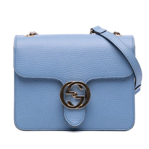 Gucci Small Dollar Calfskin Interlocking G Crossbody