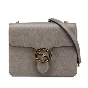 Gucci Small Dollar Calfskin Interlocking G Crossbody