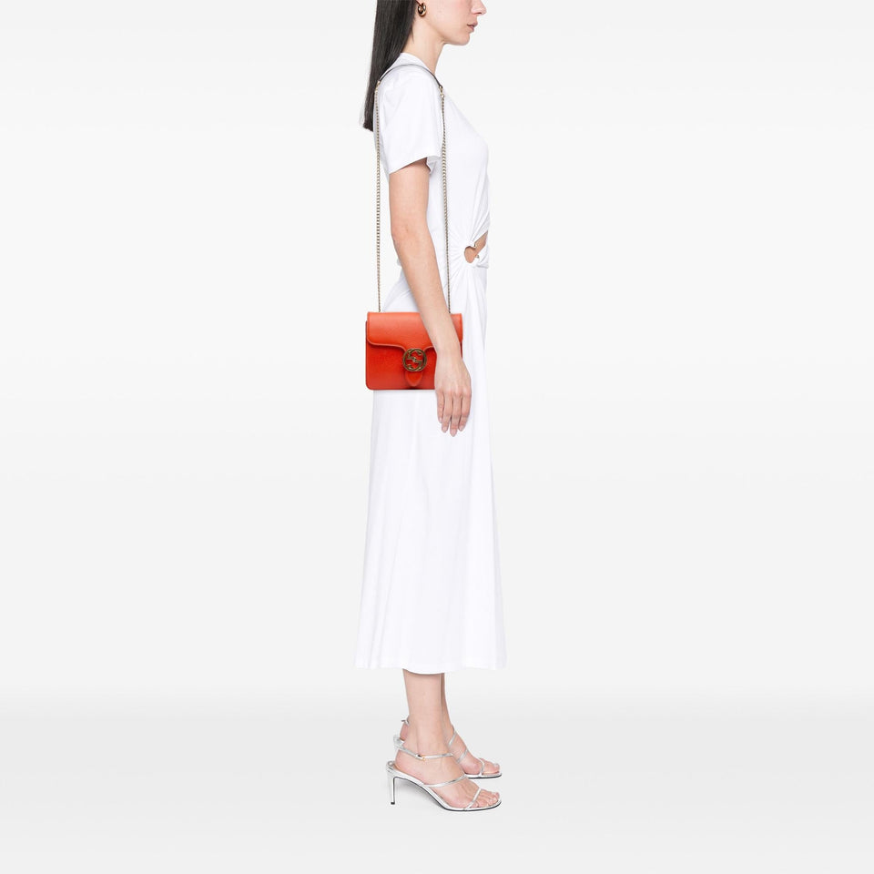Gucci Small Dollar Calfskin Interlocking G Crossbody