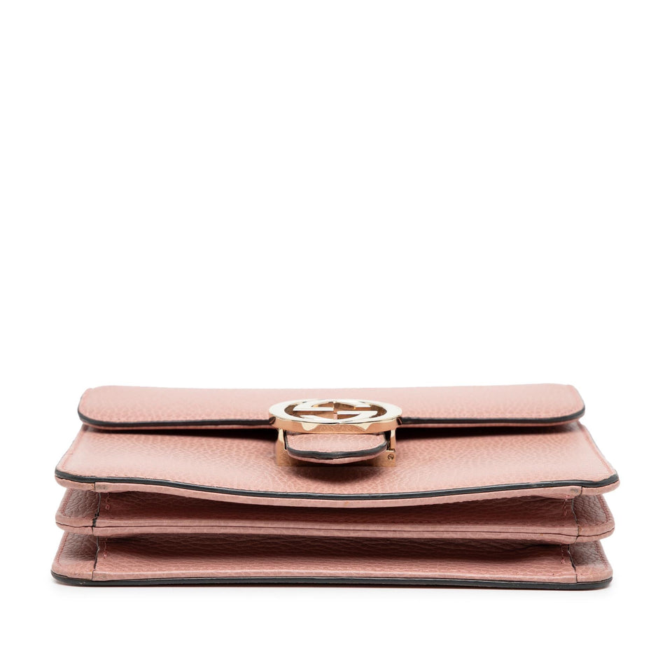 Gucci Small Dollar Calfskin Interlocking G Crossbody