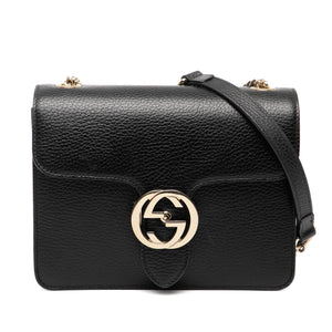 Gucci Small Dollar Calfskin Interlocking G Crossbody