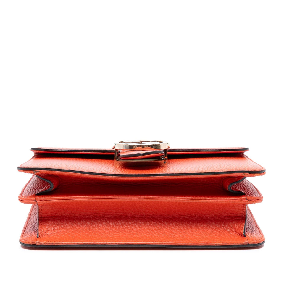Gucci Small Dollar Calfskin Interlocking G Crossbody