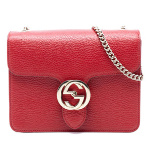 Gucci Small Dollar Calfskin Interlocking G Crossbody