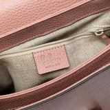 Gucci Small Dollar Calfskin Interlocking G Satchel