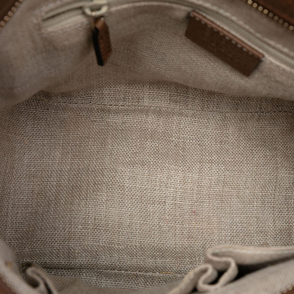 Gucci Small GG Canvas Bree Satchel