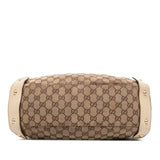 Gucci Small GG Canvas Horsebit Pelham Shoulder Bag