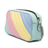 Gucci Small GG Marmont Diagonal Matelasse Leather Crossbody