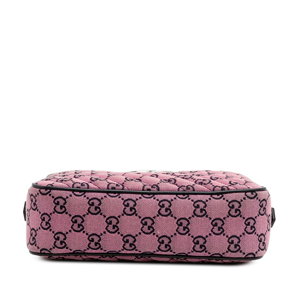 Gucci Small GG Marmont Matelasse Canvas Crossbody