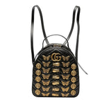 Gucci Small GG Marmont Matelasse Leather Animalier Backpack