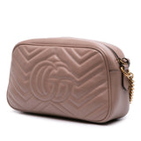 Gucci Small GG Marmont Matelasse Leather Crossbody