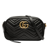 Gucci Small GG Marmont Matelasse Leather Crossbody