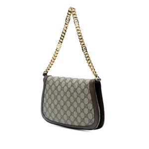 Gucci Small GG Supreme Blondie Chain Satchel