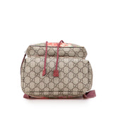 Gucci Small GG Supreme Blooms Single Buckle Backpack