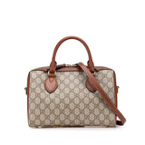 Gucci Small GG Supreme Boston Bag