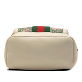 Gucci Small GG Supreme Flora Ophidia Backpack
