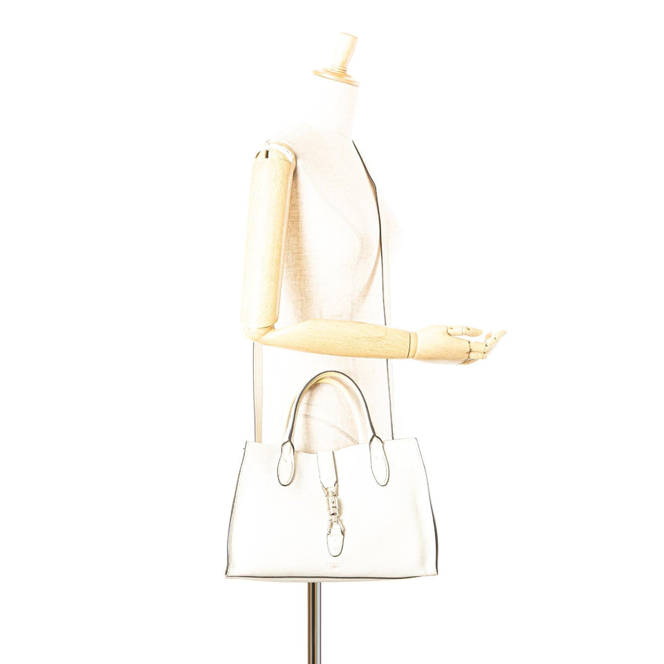 Gucci Small Grained Calfskin Soft Jackie Tote