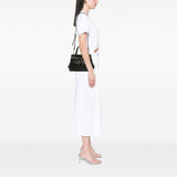 Gucci Small Leather Bamboo Daily Satchel
