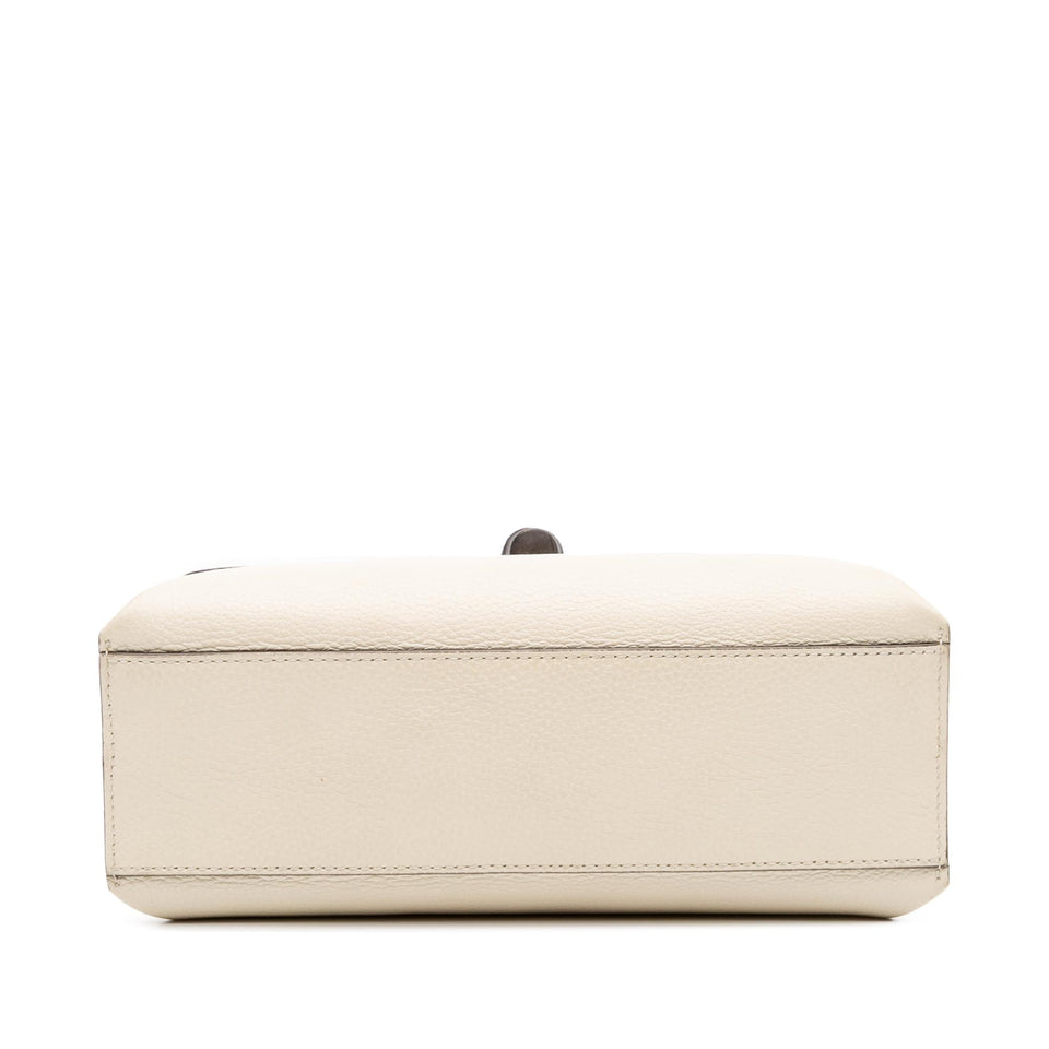 Gucci Small Leather Bamboo Daily Satchel