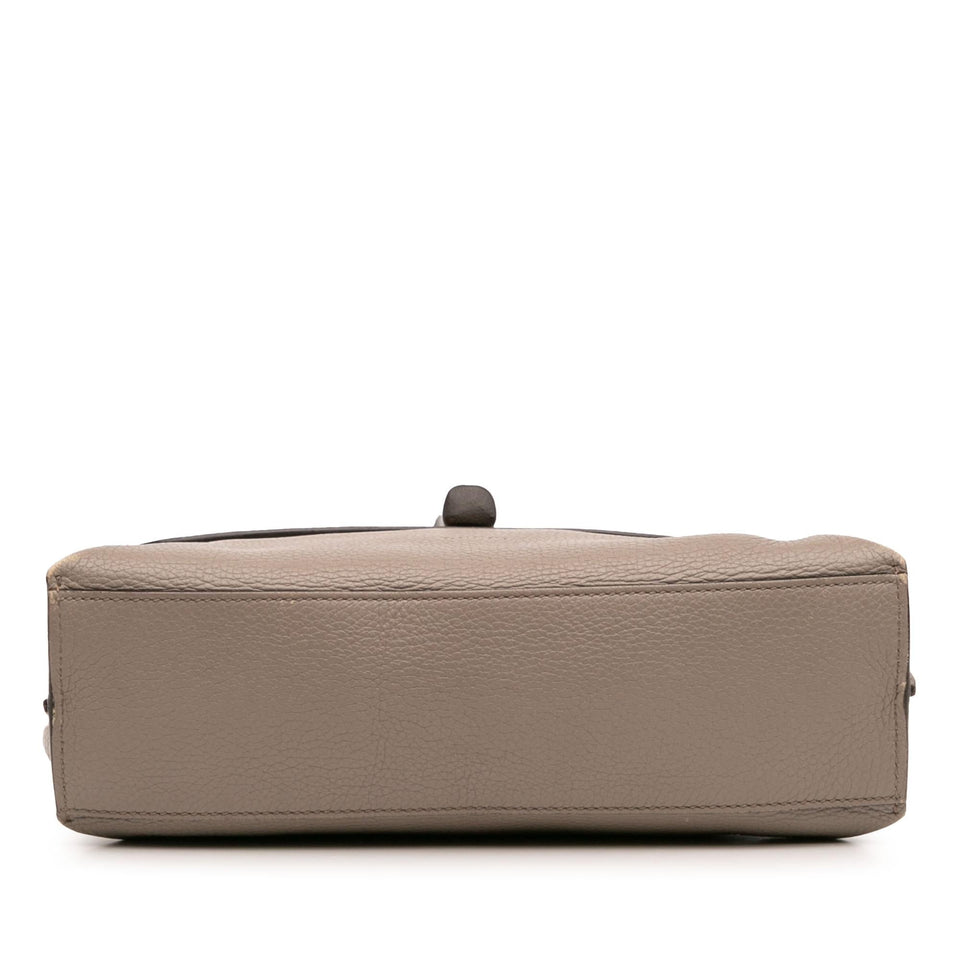 Gucci Small Leather Bamboo Daily Satchel