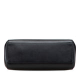 Gucci Small Leather Bamboo Nymphaea Satchel