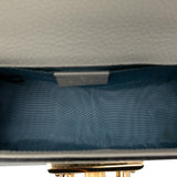 Gucci Small Leather Bee Star Padlock Crossbody