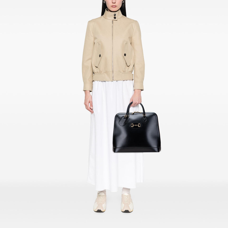 Gucci Small Leather Horsebit 1955 Duffle Bag