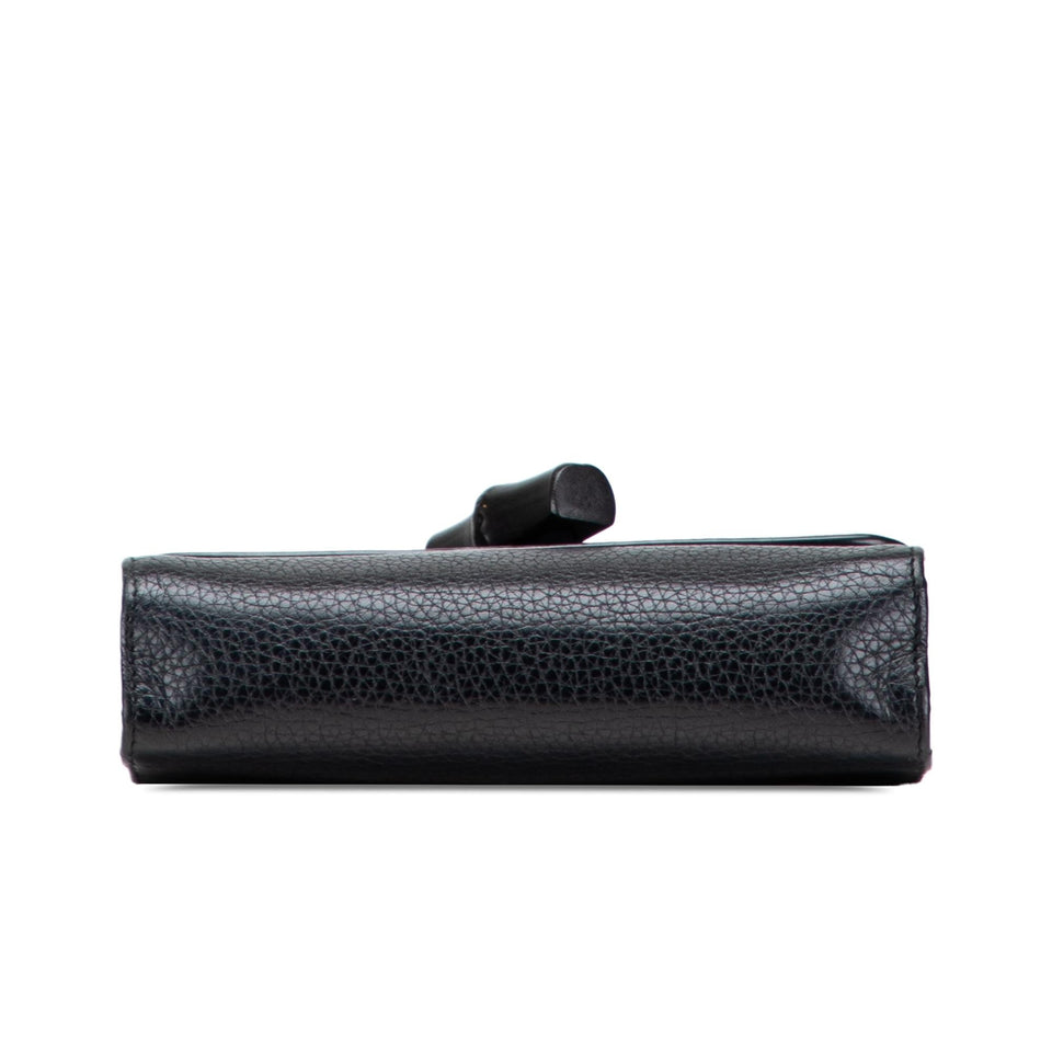 Gucci Small Leather Miss Bamboo Crossbody