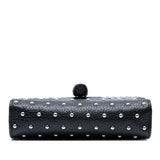 Gucci Small Leather Studded Miss Bamboo Crossbody