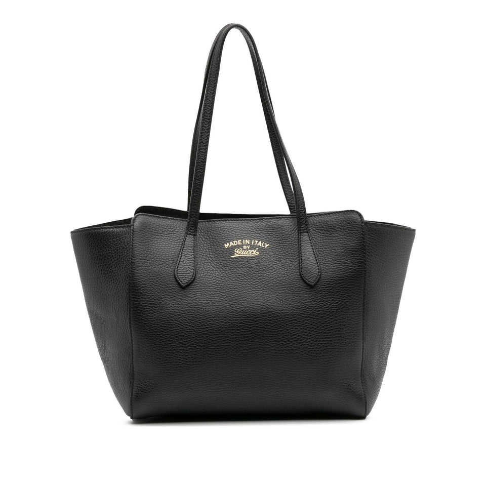 Gucci Small Leather Swing Tote