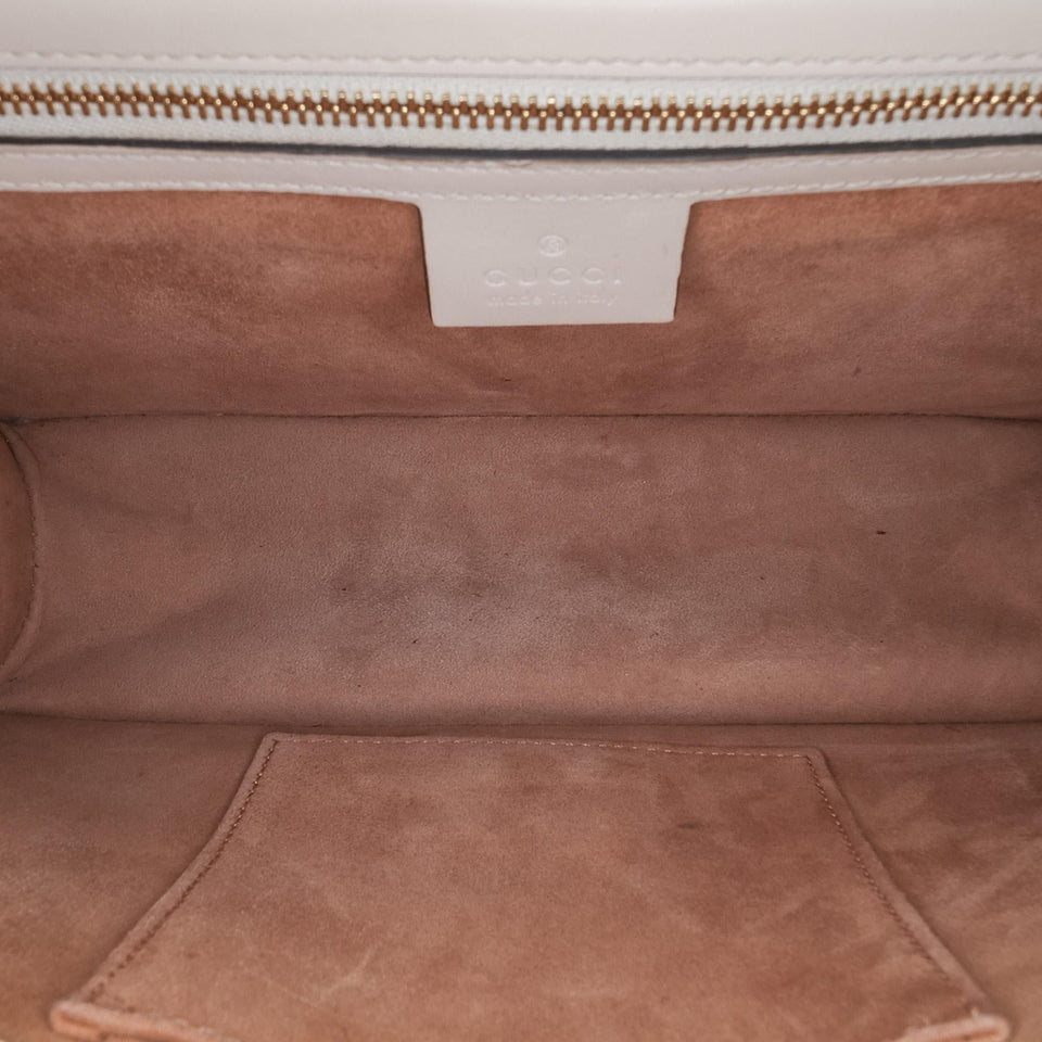 Gucci Small Leather Sylvie Satchel