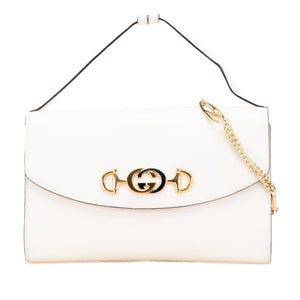 Gucci Small Leather Zumi Satchel