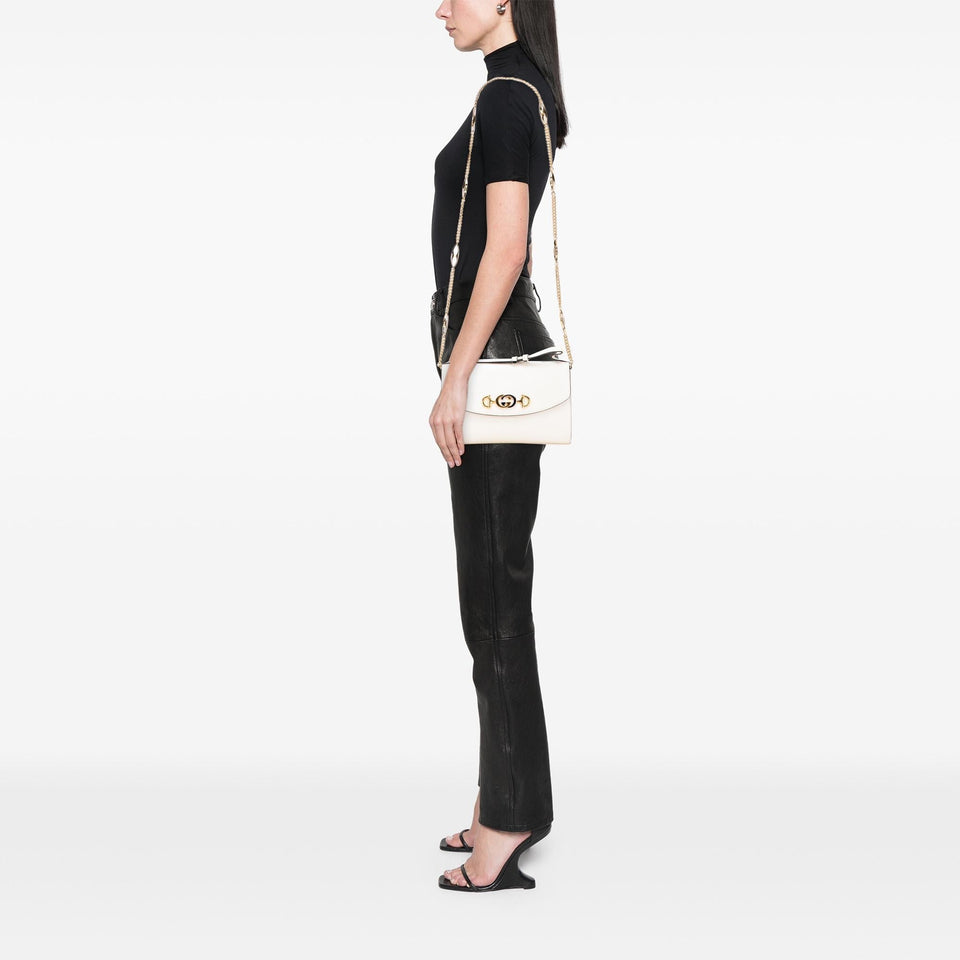 Gucci Small Leather Zumi Satchel