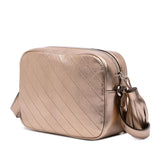 Gucci Small Metallic Calfskin Blondie Crossbody
