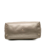 Gucci Small Metallic Leather Soho Working Satchel