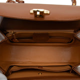 Gucci Smooth Calfskin Lady Lock Satchel