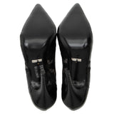 Gucci Snake Embossed Leather Lace Pumps - Size 7.5 / 37.5