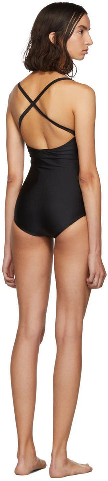 Gucci SPARKLING LOGO ONE PIECE SWIMSUIT