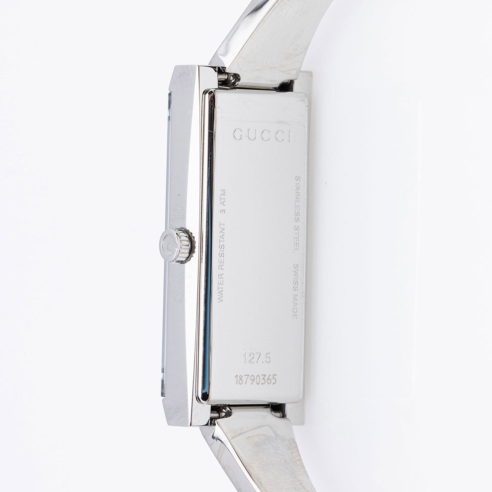 Gucci Stainless Steel G-Frame Horsibit 127.5 Watch