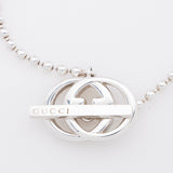 Gucci Sterling SIlver Interlocking G Toggle Bracelet