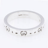 Gucci Sterling Silver Ghost Ring - Size 10