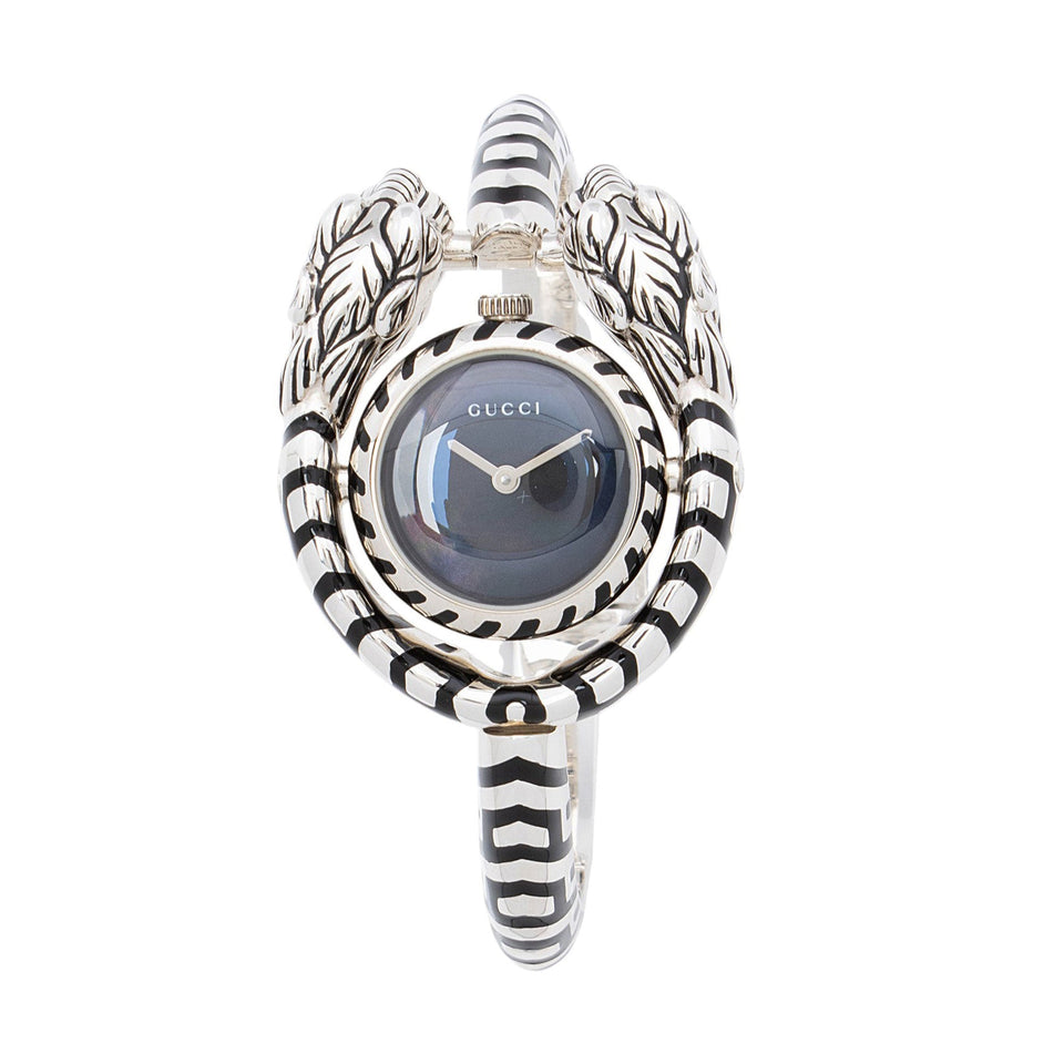 Gucci Sterling Silver Greek God Dionysus Watch